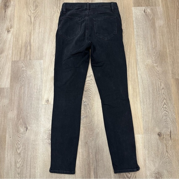 PAIGE Black Skinny Jeans with Zipper Details size 26 - Picture 2 of 7